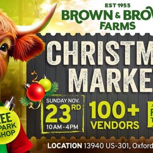 11/23 Brown and Brown Farms Christmas Market