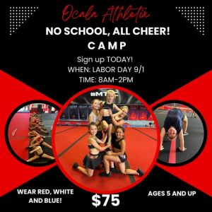 Ocala Athletix No School All Cheer Camp