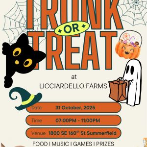10/31 Licciardello Farms Trunk or Treat