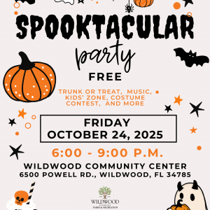 10/24 City of Wildwood Halloween Spooktatcular