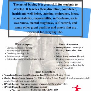 John 3:16 and 17 Boxing Club