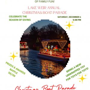12/06 Light up Lake Weir Christmas Boat Parade
