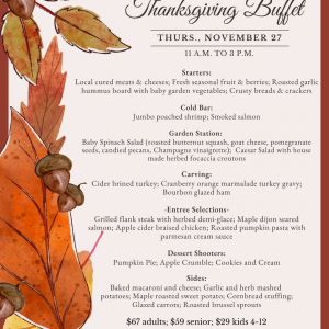 Hilton Ocala Thanksgiving Brunch