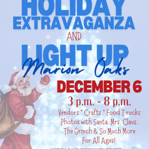 12/06 Marion Oaks Community Center Holiday Extravaganza