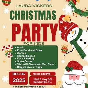 12/06 Laura Vickers Christmas Party for Kids