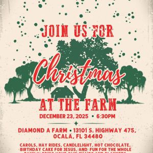 12/23 Christmas on the Farm at Diamond A Farm