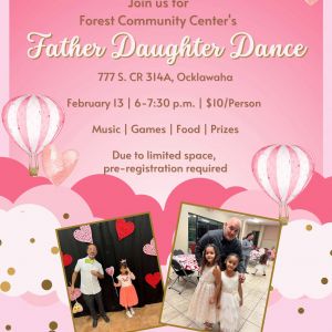 02/13 Forest Community Center Father Daughter Dance