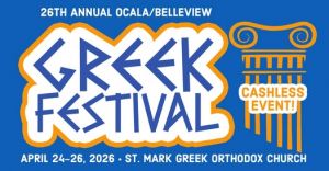 4/24 - 4/26 Greek Festival at St Mark Greek Orthodox Church
