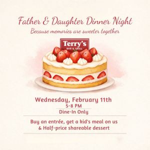 02/11 Father Daughter Dinner at Terry's Bar and Grill