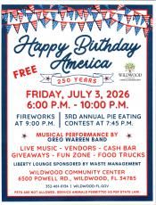 7/3 Wildwood Happy Birthday America