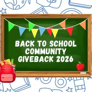 07/25 Back to School Community Giveback