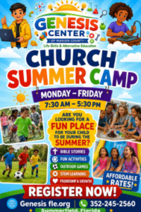 Genesis Center Church Summer Camp