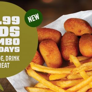Beef O' Brady's Kids Eat Cheap
