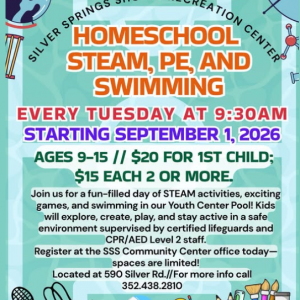 SSS Youth Center Homeschool PE and STEAM Program