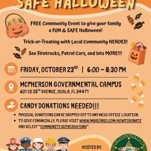 10/23 MCSO Safe and Spooktacular Halloween Party
