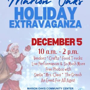 12/05 Marion Oaks Community Center Holiday Extravaganza