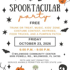 10/23 City of Wildwood Halloween Spooktatcular