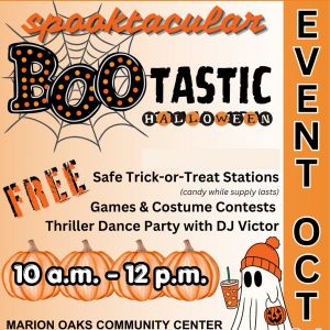 10/24 Spooktacular Bootastic at Marion Oaks Community Center