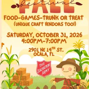 10/31 Salvation Army Fall Festival