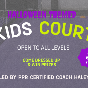10/28 Dink Tank Halloween Themed Kids Court