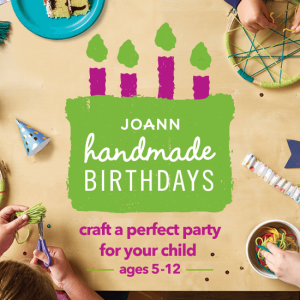 Joann Fabric and Craft Store Handmade Birthday Parties