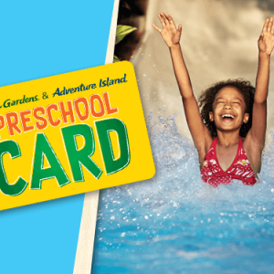 Busch Gardens and Adventure Island Preschool Pass