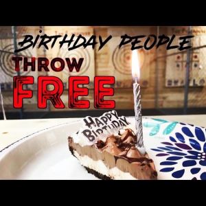 Firehouse Urban Axe Throwing Birthday Throw Free
